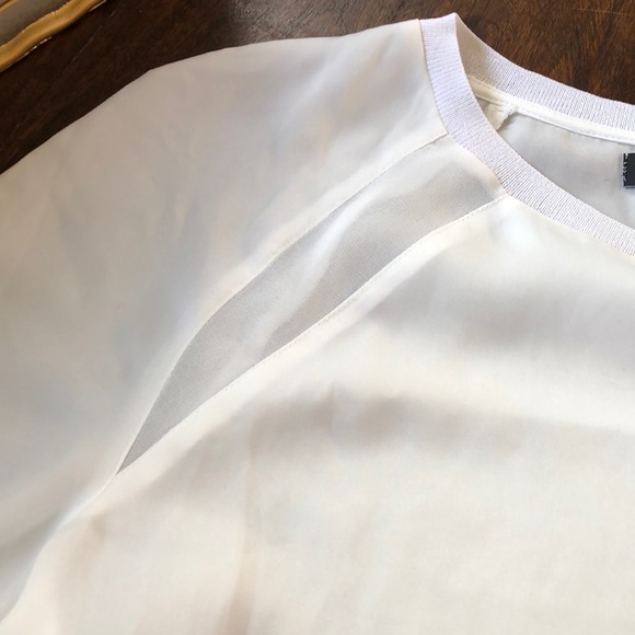 Trouve Short sleeve soft silky shirt - Picture 6 of 6